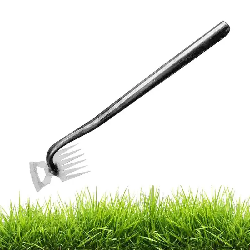 Grass Puller Manual Stainless Steel Weeder Multifunctional Grass Shovel Lawn Root Remover For Planting Care Gardening Tool