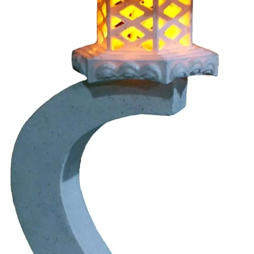 

24-дюймовый фонарь в японском стиле, солнечный садовый светильник, солнечный свет-пагода