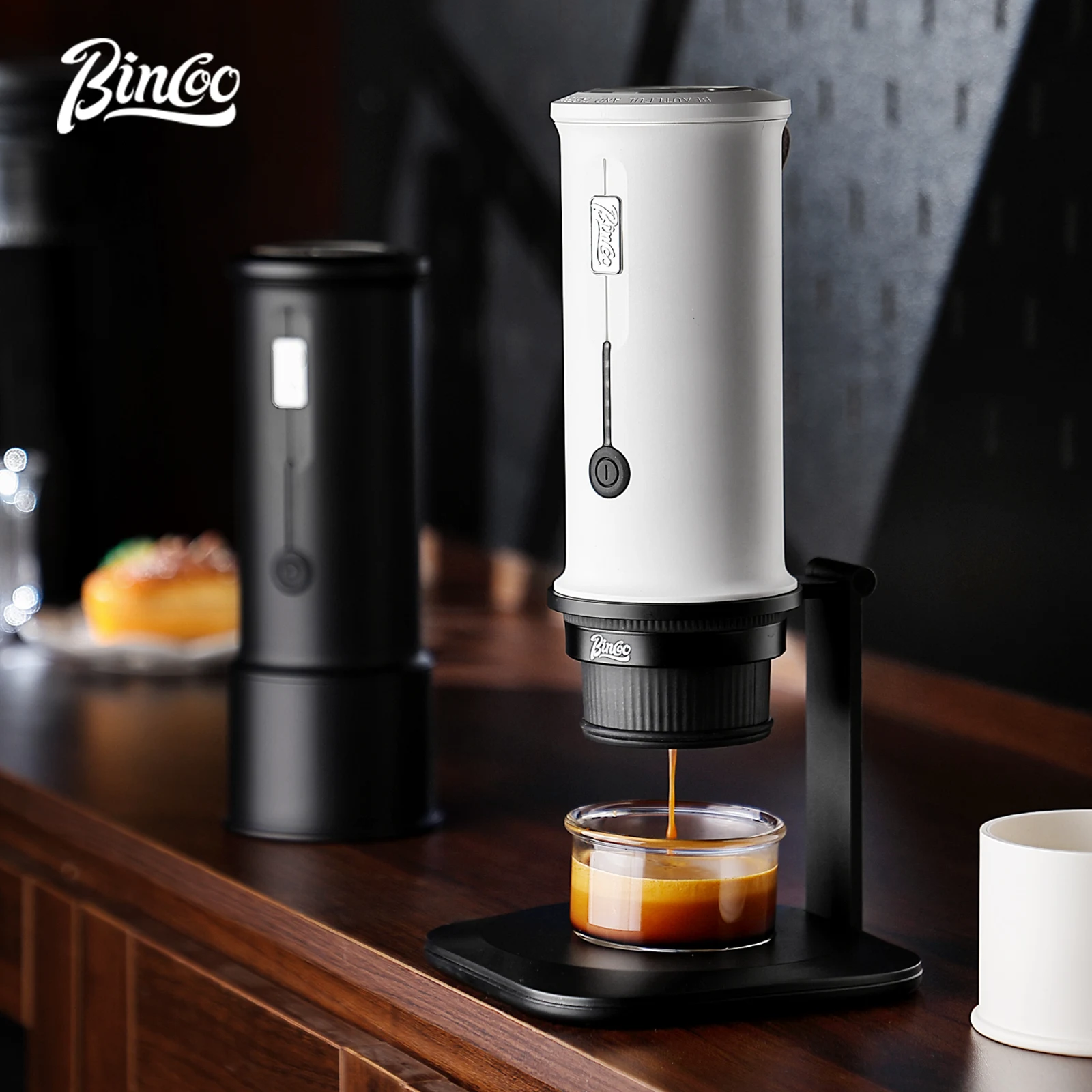 BINCOO H2Pro Portable Coffee Machine Capsule Coffee Machine Compact Electric Espresso Extractor,3 IN 1 Espresso Coffee Maker view 4