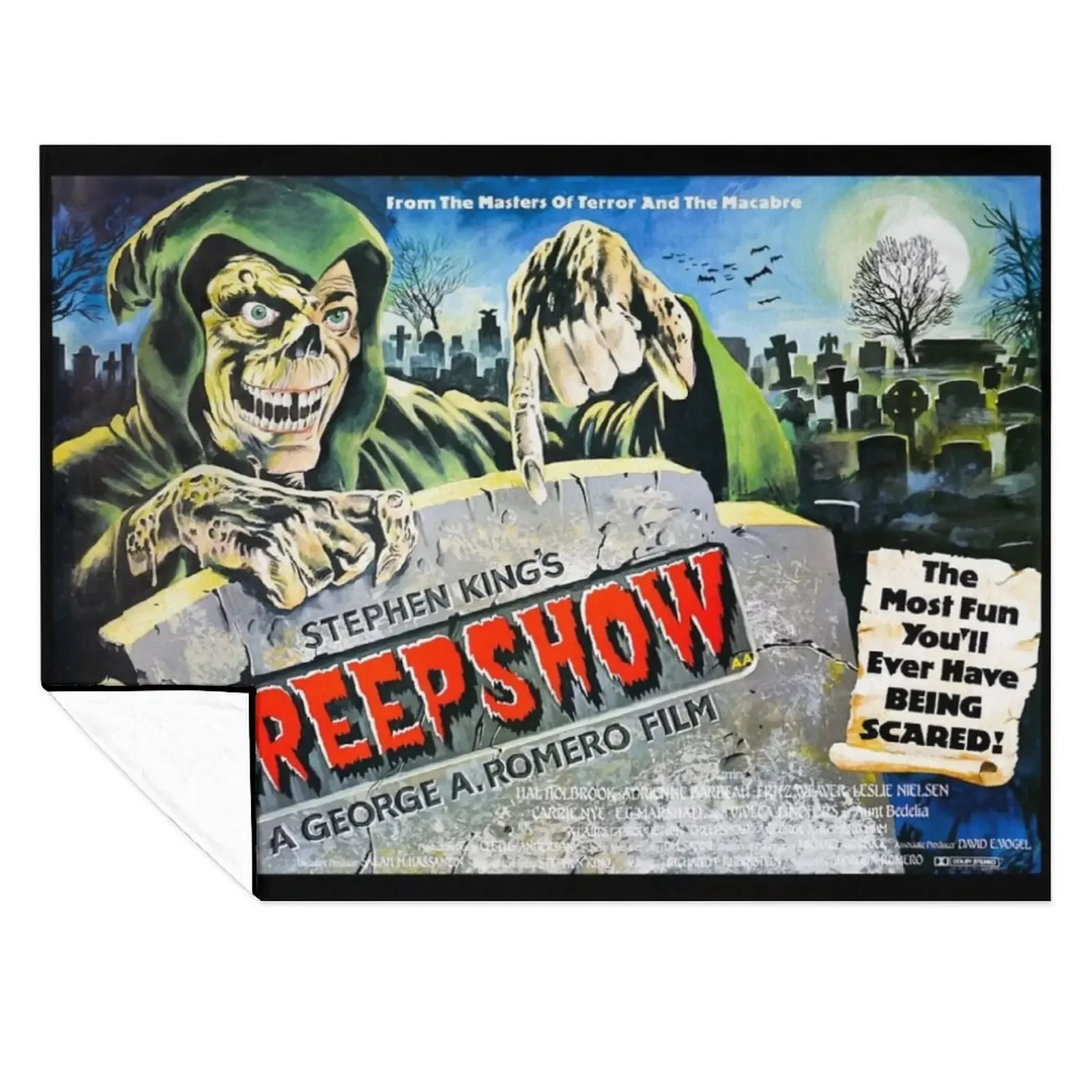 

Creepshow Creep Throw Blanket Flannel Polar Luxury warm for winter Blankets