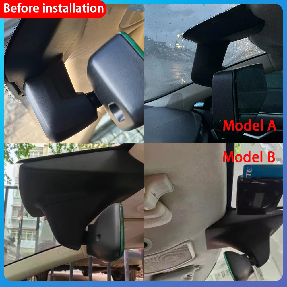for Tesla Model S 60 P85 70D 85D P85D P90D P100D 2013-2025 HD DVR 4K Dash Cam Front Rear Car Camera Plug and Play Video Recorder