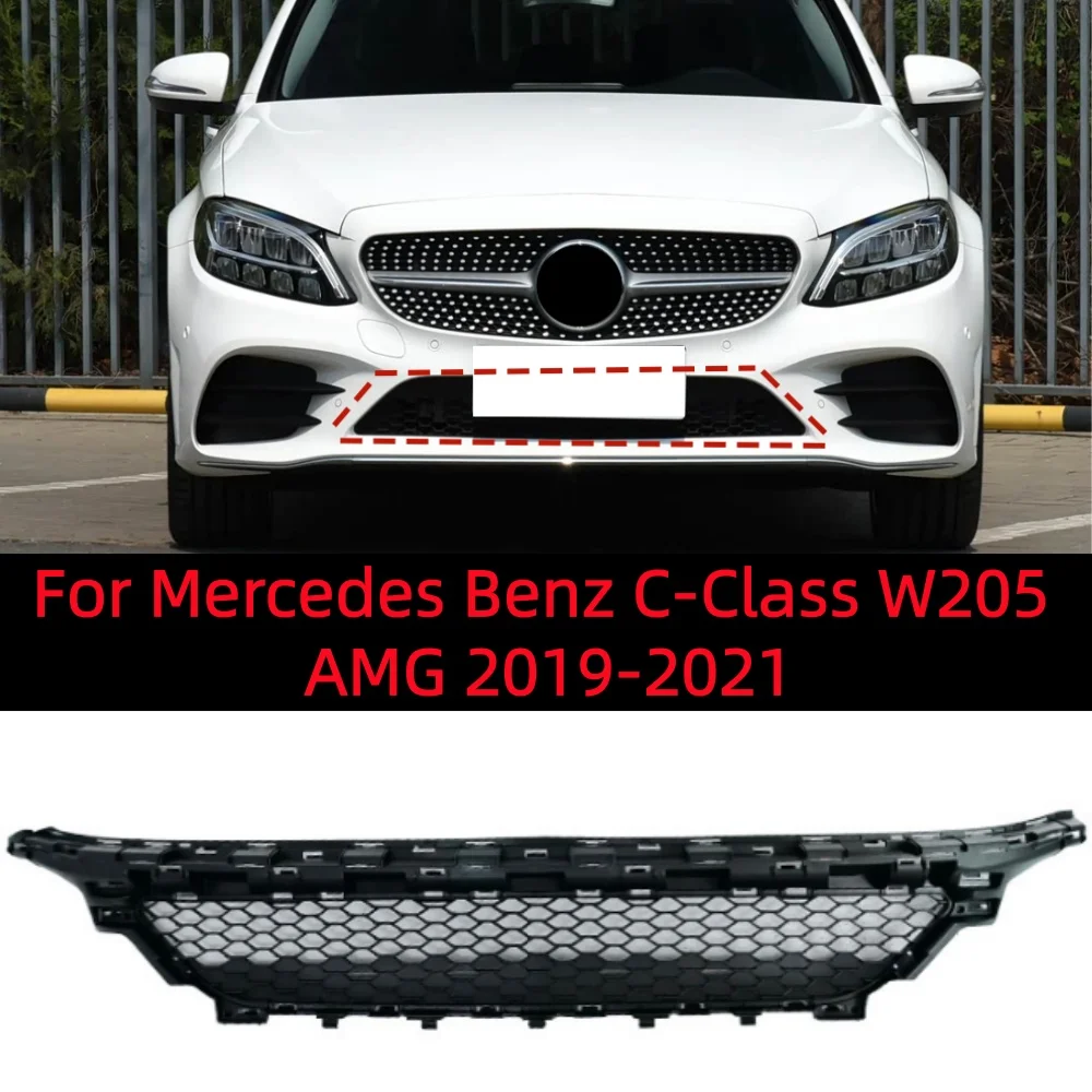 

Решетка переднего бампера для Mercedes Benz C-Class W205 AMG 2019-2021, артикул: A2058856204