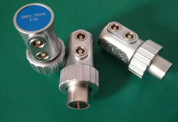 

1pc Dual probe 5 Mhz , Diameter 10 mm DP510L normal crystal for ultrasonic flaw detector
