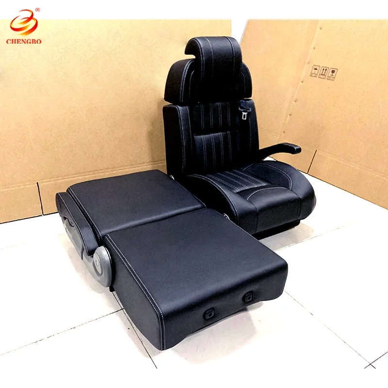 High Quality Customizable Multi-Functional  RV Seat Flipped Reclined Adjustable Modified Car Seat 3-point Safety Belt view 5