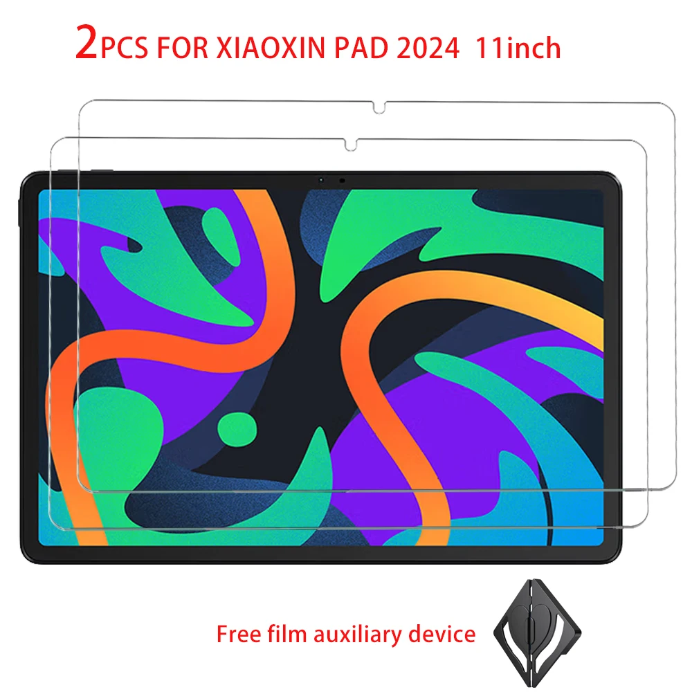 2PCS Tempered Glass For Lenovo Xiaoxin Pad Pro 12.7 2025 2023 Pad 2024 11inch Screen Protector For Xiaoxin Pad 2024 11 inch Film