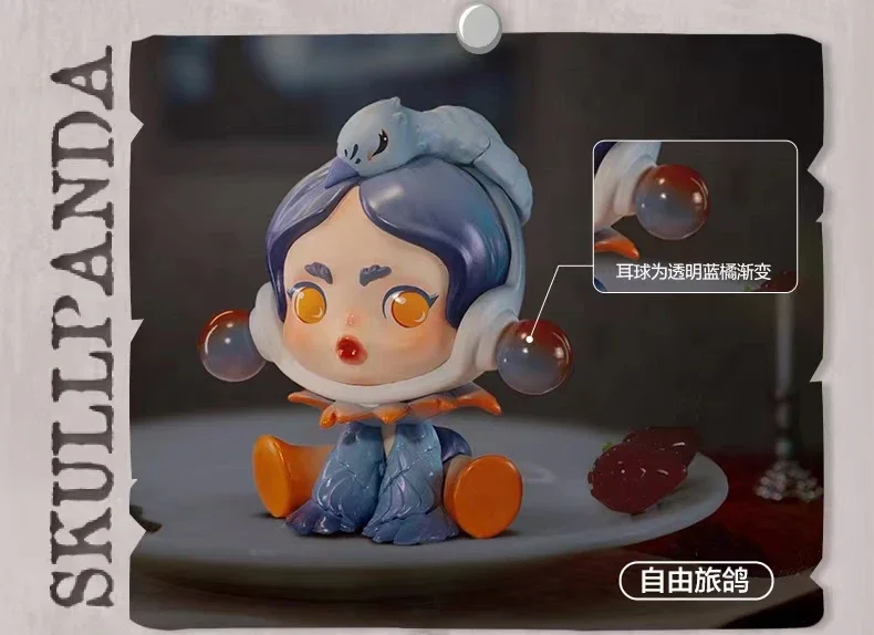 POP MART Skullpanda The Mare of Animals Series Blind Box Toys Anime Action Figure Caixa Surprise Mystery Box Dolls Girls Gift image 3