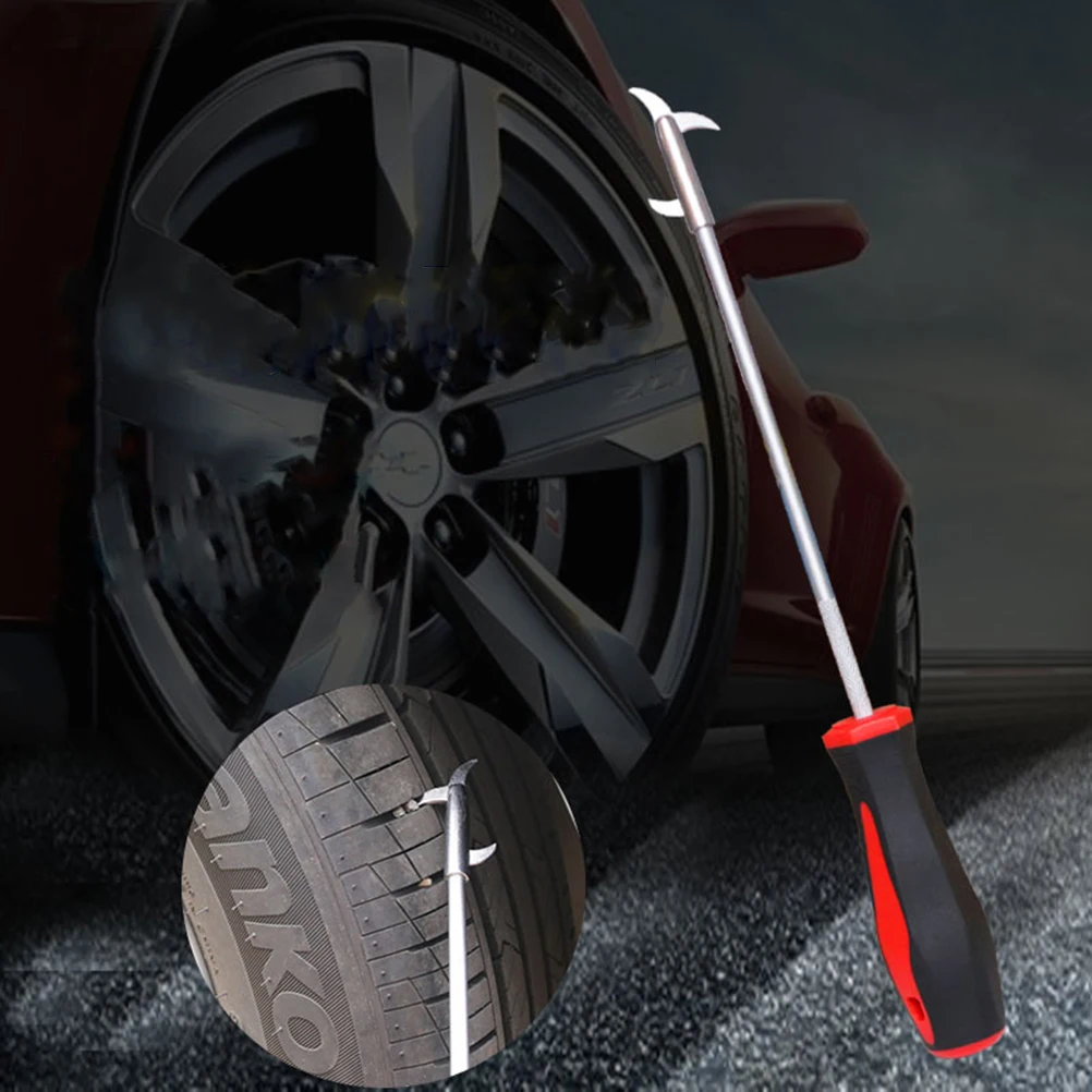 

Tire Groove Cleaner Car Cleaning Hook Pearlescent Auto Remover Wear Reduction