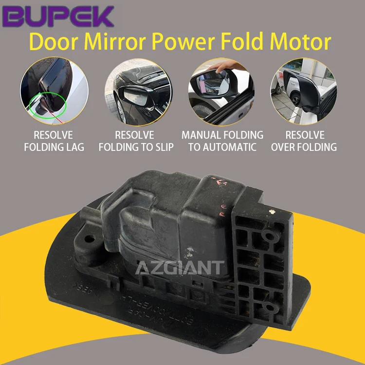 

BUPEK Car Rearview Mirror Fold Motor Assembly For Hyundai JM Chevrolet Daewoo Kia Ssangyong Side Car Mirror Accessories