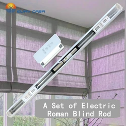 EWAY CASA Smart Curtain Motor Electric Roman Blind Roman Curtain Track Rail fai da te Roman Shade Smart Blinds muslimah