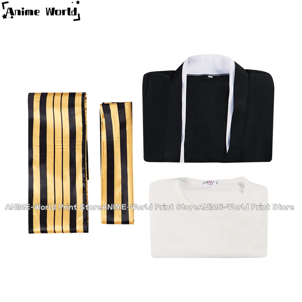 《Custom Size》Unisex Anime Cos Nakime Kimono Cosplay Costumes Halloween Christmas Party Uniform Sets Suits image 4