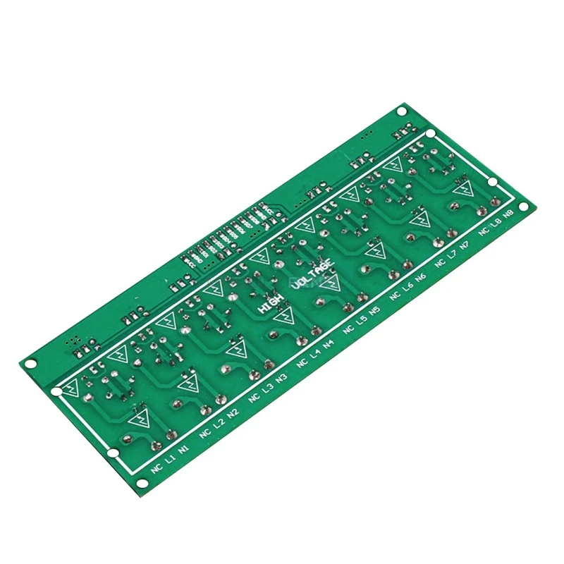 Modul prosesor MCU TTL PLC Optocoupler AC 220V 8 saluran