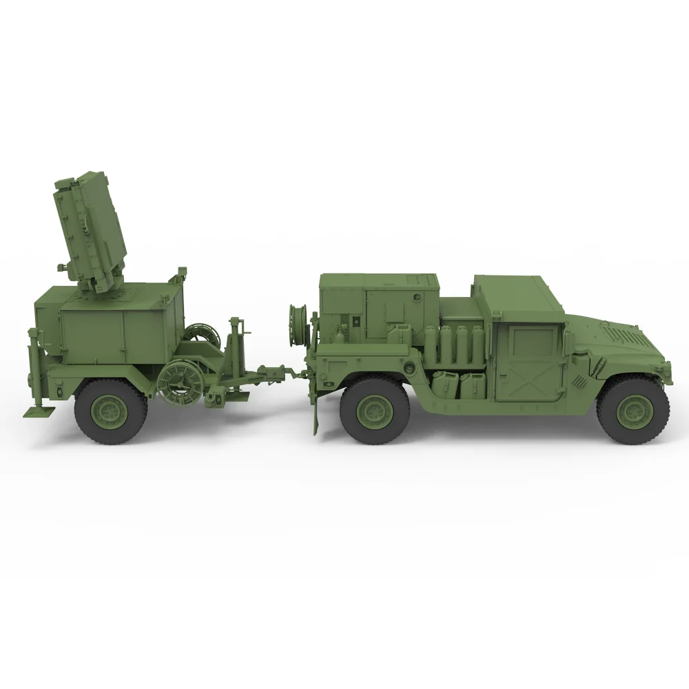 1/220 1/160 1/87 MRY-SFW SS137 Railway Military Model USA SPAA M1097A2 CLAWS
