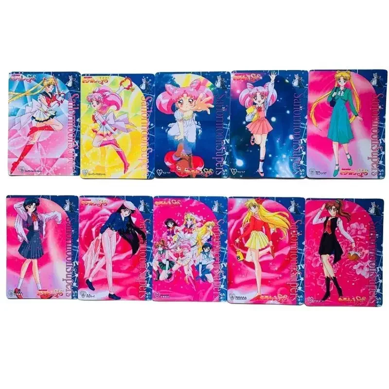 Self Made Sailor Moon Sailor Mercury Saturn Mars Animation Characters Anime Game Characters Classic Series Collection Card Gift