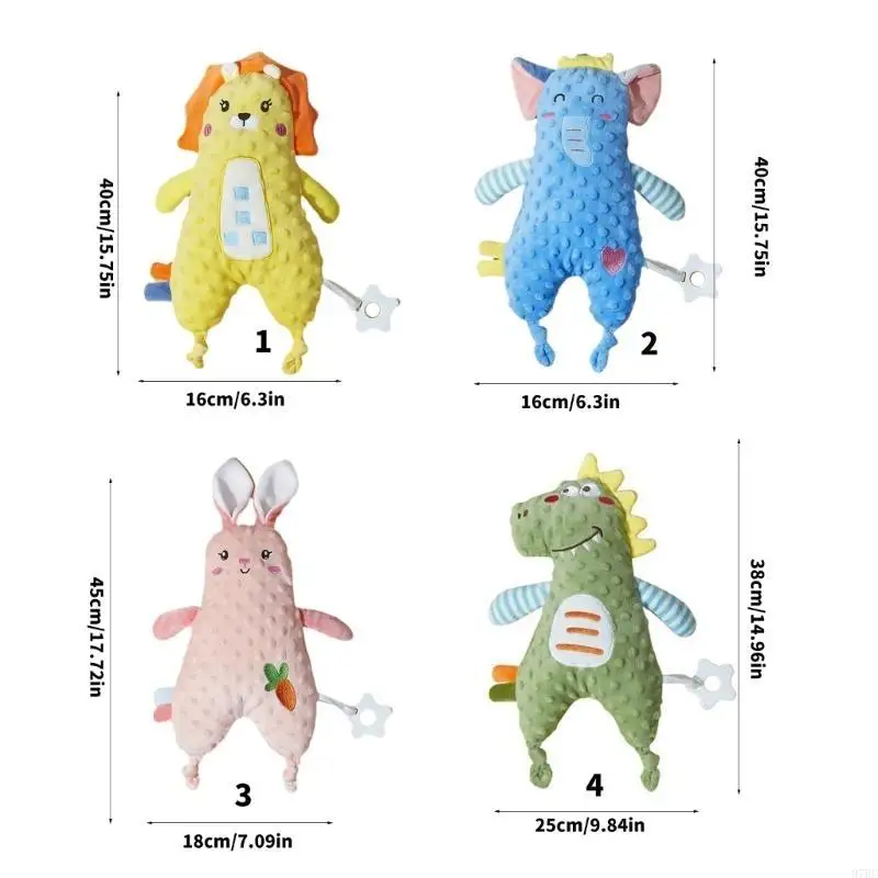 

97BC Cosy Plush Figurine Soothing Toy Sleep Aid Mood Comforting for Baby Infant