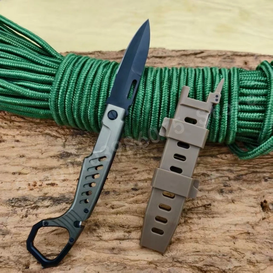 

Tactical Folding Knife N690 Blade T6aluminum Handle Portable Outdoor Tool Knife Essential Items for Camping Picnics Men's Gifts