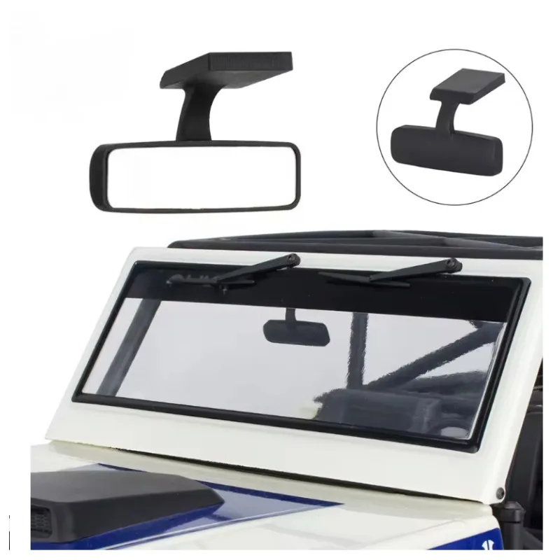 Rearview Mirror Decor for 1/10 & 1/8 Scale RC Cars - Fits TRX4, SCX10, D90, RD110, MST & VS4 (Model: #R040-1) Parts