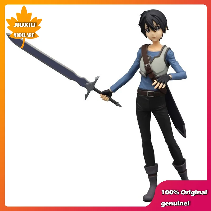 FuRyu SSS FIGURE Original:Sword Art Online Kirito 21cm PVC Action Figure Anime Figure Model Toys Figure Collection Doll Gift