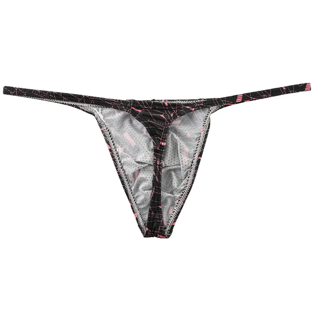 ملابس داخلية رفيعة مطبوعة للرجال لعام 2025 سراويل داخلية من Femboy Tangas ملابس داخلية على شكل حرف g ملابس داخلية صيفية منخفضة الارتفاع للرجال سراويل تحتية قابلة للتنفس #2