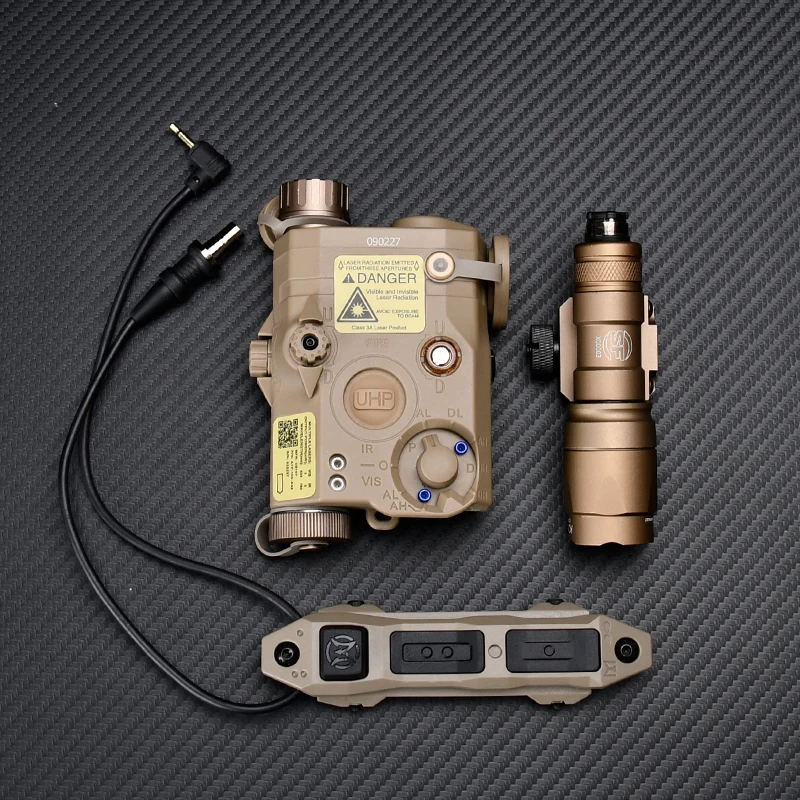 WADSN Peq15: linterna táctica M300A con control dual y láser - imagen 3