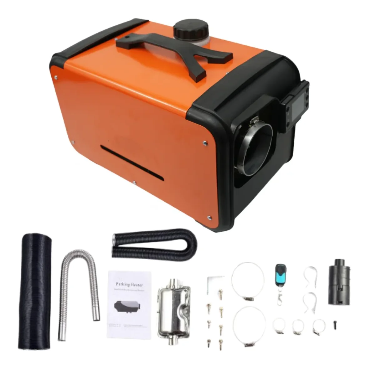 مصنع حار بيع جودة عالية 12 فولت 24 فولت 2kw 5kw سخان الهواء المحمول الديزل الكل في واحد سخان التوقف سخان الديزل