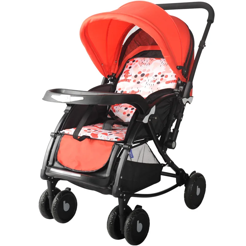 Baby Good Baby Stroller Lightweight Children's Folding Can Sit and Lie In The Cradle Super Shock-absorbing Two-way Stroller