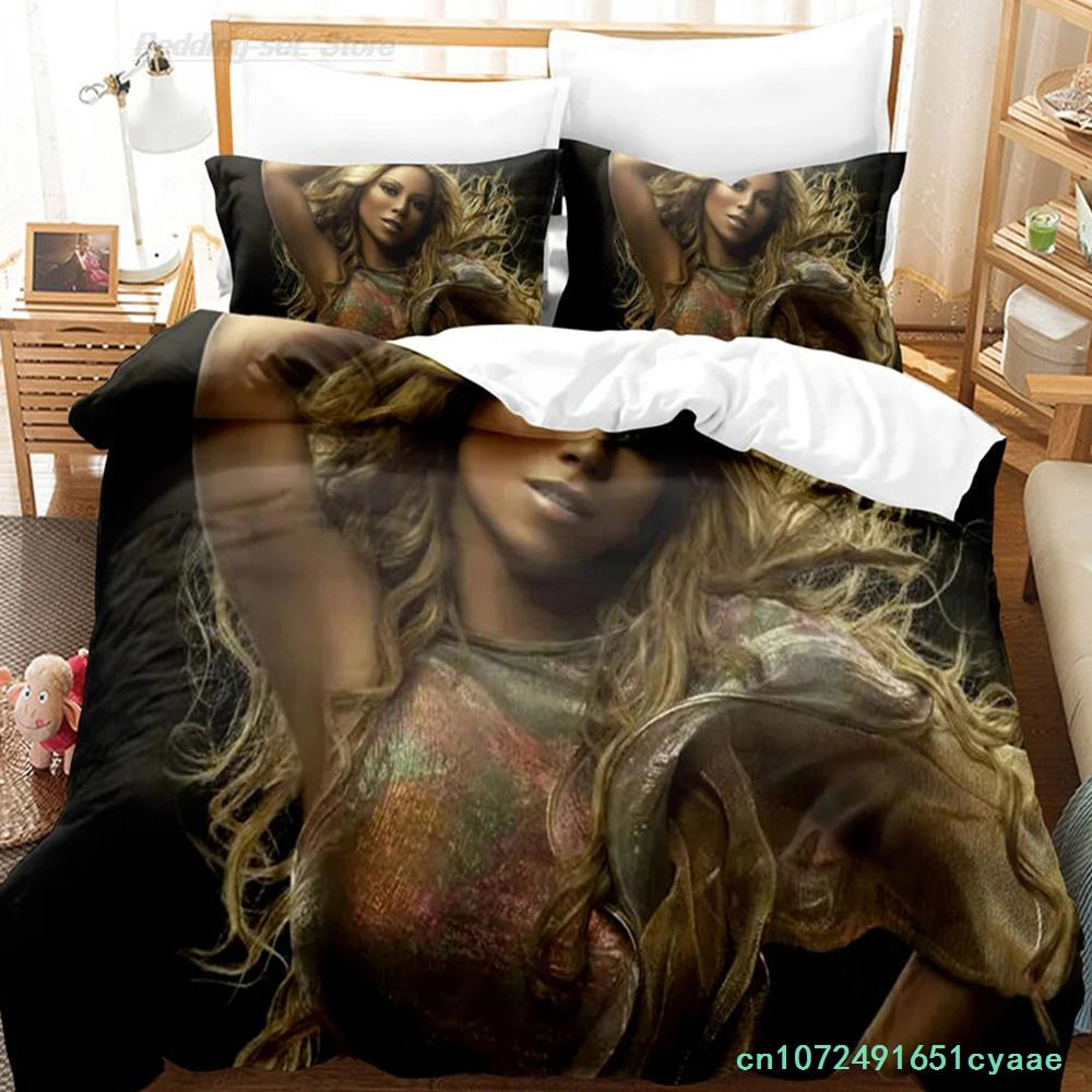 Mariah Carey Bedding Set Single Twin Full Queen King Size Bed Set Aldult Kid Bedroom Duvetcover Sets 3D Hot Sale Bed Sheet Set