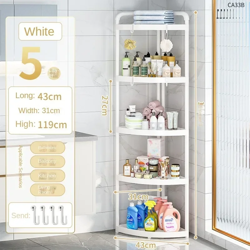 Kitchen Storage Rack Bathroom Cabinet Organizers And Storage Multi Movable Triangle Storage Shelf Kitchen Under Sink Organizer