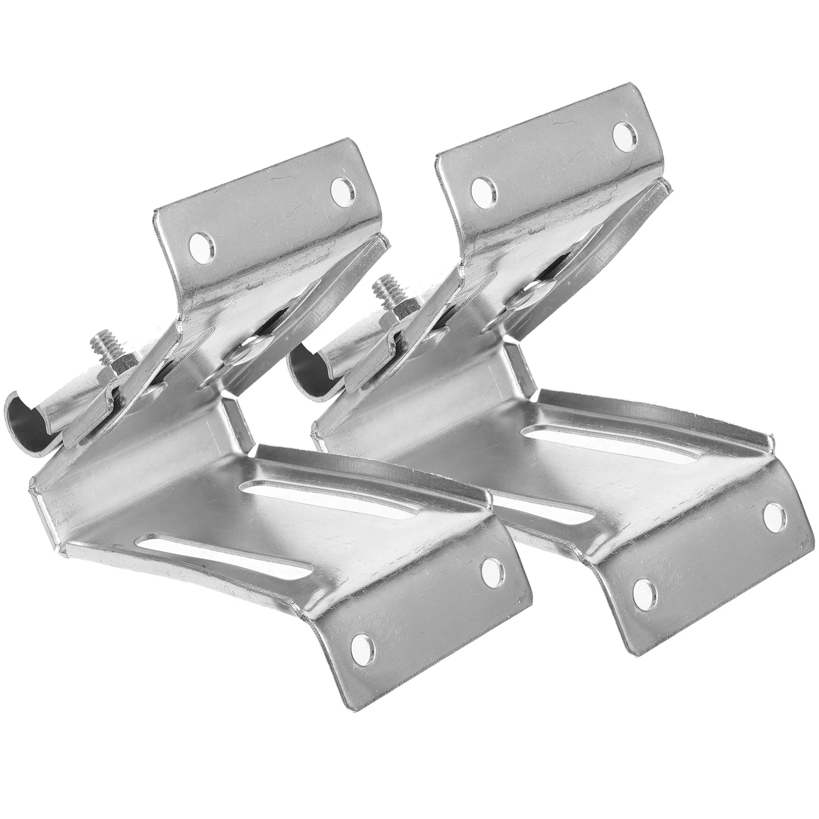 

2 Pcs Door Galvanized Roller Parts Adjustable Top Bracket Residential Doors Adjustable Top Roller Bracket Hardware