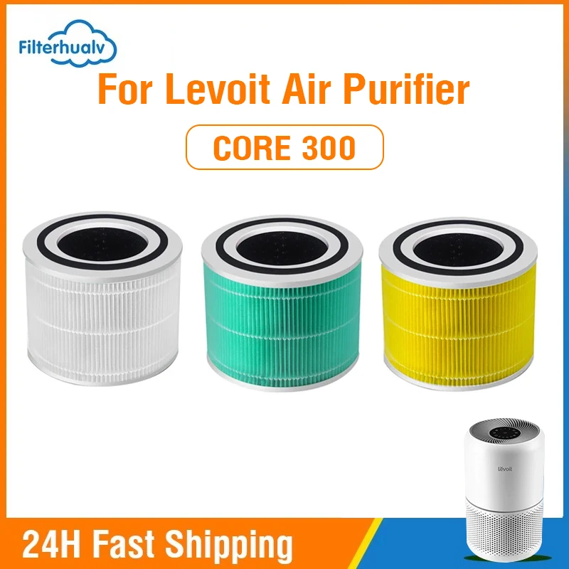 PM2.5 Hepa Filter for Levoit Air Purifier Core 300 Levoit Activated Carbon Filter Core 300 Levoit Air Purifier Filter Core 300