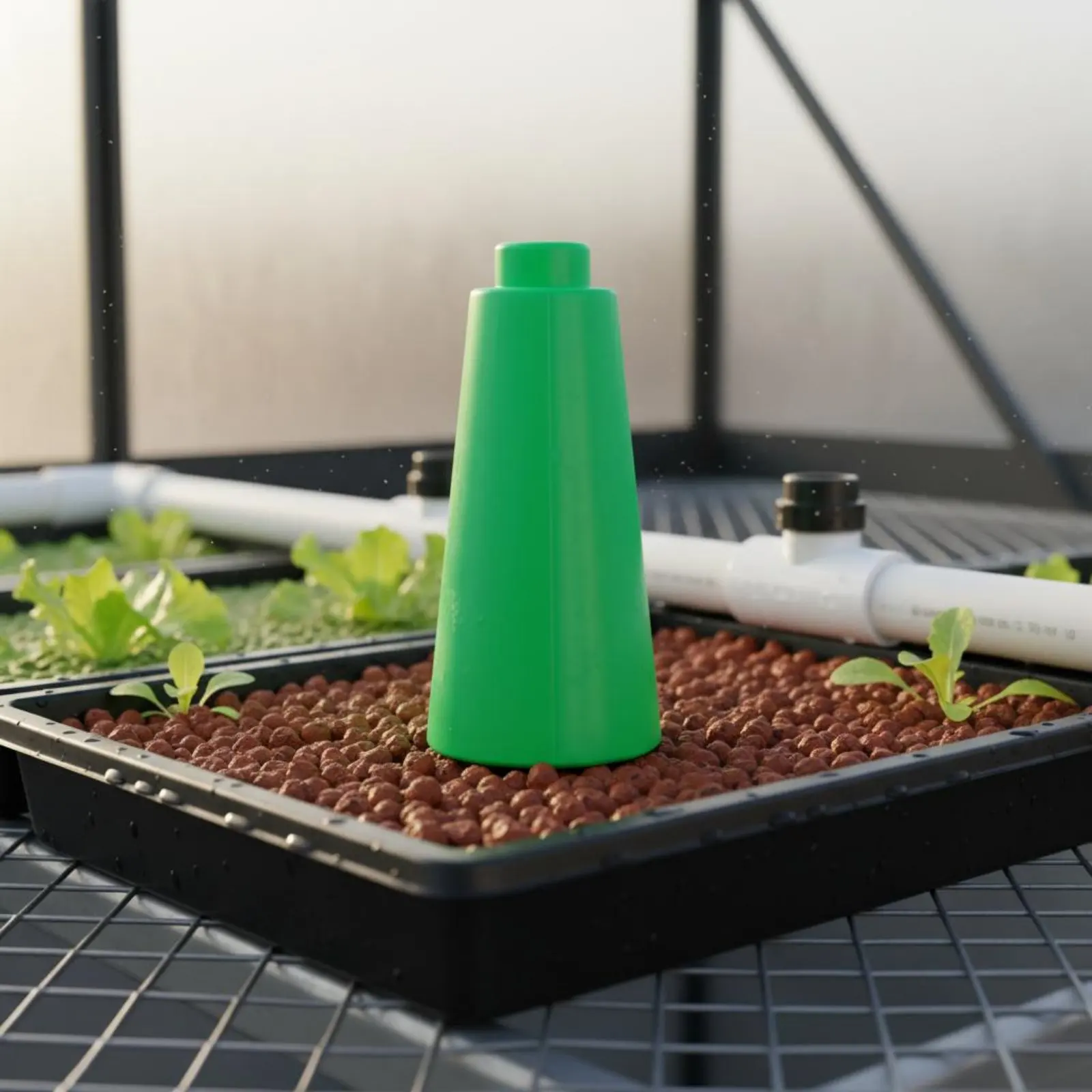 Ebb and Flow System Parts Water-Saving DIY Hydroponic Pipe Kit Soilless Cultivation Gear Upright Garden Planter Kit view 3