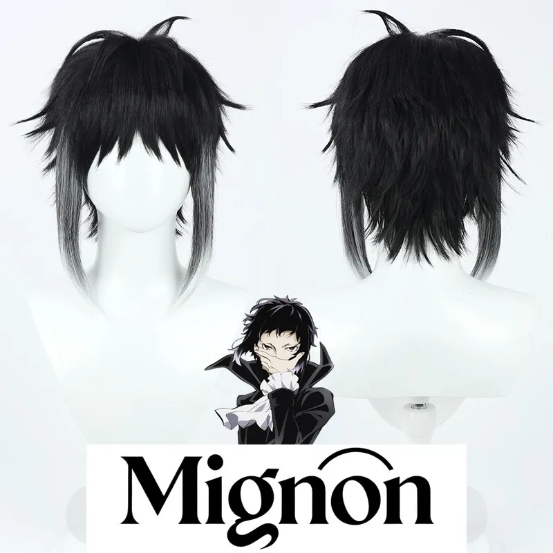 

Bungo Stray Dogs Ryunosuke Akutagawa cosplay wig hot sale Christmas Halloween Wig