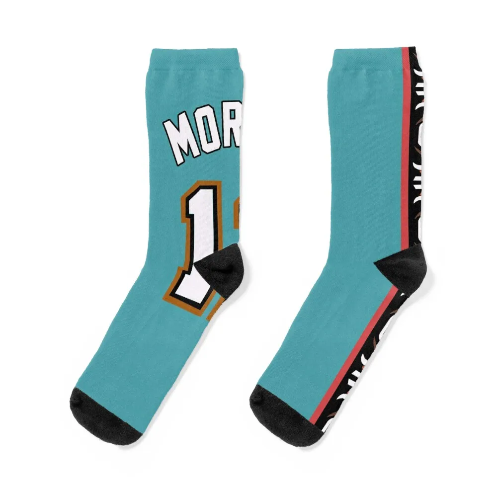 

Ja Morant throwback jersey Socks christmass gift warm winter colored funny gifts Luxury Woman Socks Men's