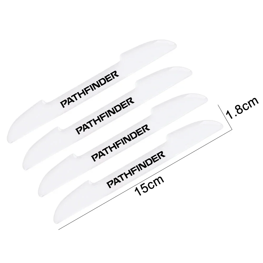 شريط مضاد للتصادم لباب السيارة ، ملحقات لنيسان قاشقاي جوكي ميكرا ليف باثفايندر 370Z كيكس نافارا Nv200 سيرينا 350Z بالعكس