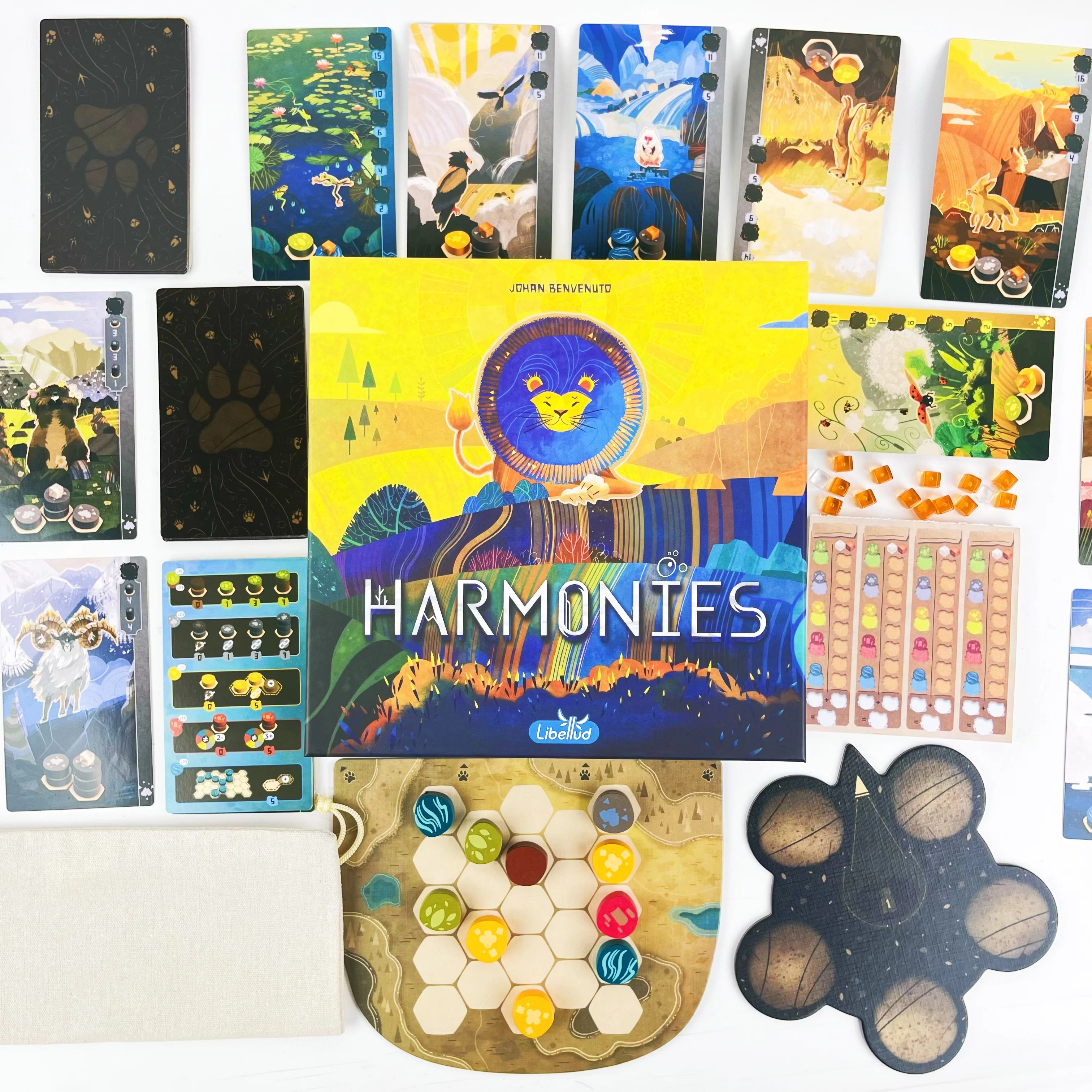 

Harmonies - Board Games - Creation of Landscapes and Habitats for Animals - Strategy and Creativity