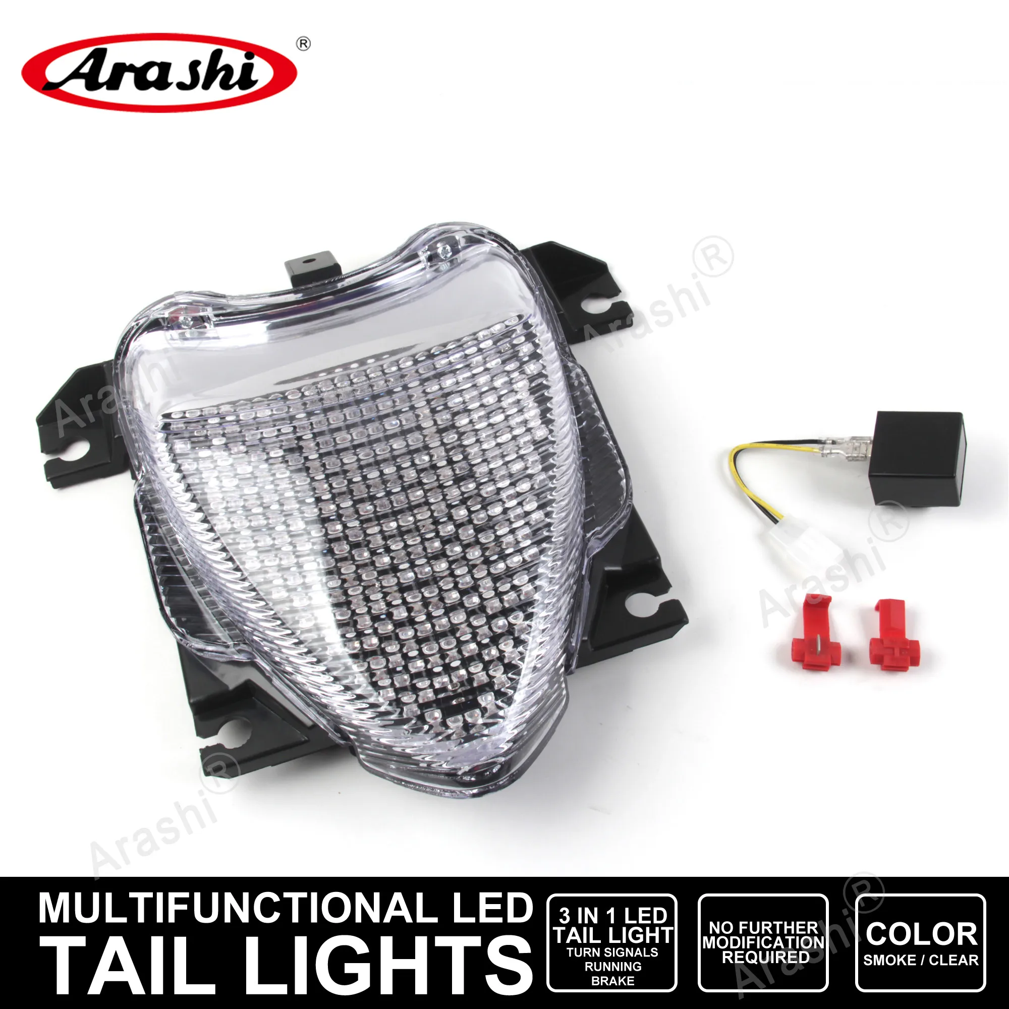 Arashi LED Turn Signal Taillight For SUZUKI VZR 1800 M1800R INTRUDER BOULEVARD M109R 2006 - 2015 Motorcycle Brake Lamps 2014