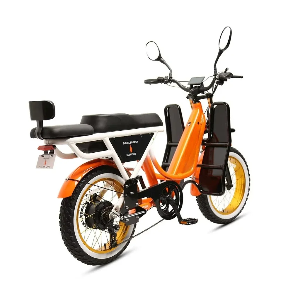 20-Inch 7-Speed 48V/250W Motor Electric Motorcycle Road Bike Electric Motorcycle with Fenders