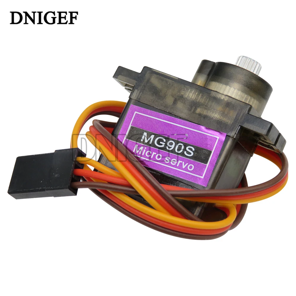 DNIGEF 1 PCS MG945 MG946 MG995 MG996R MG90S Servos Digital Servo Motor for Car RC Helicopter Boat Robot Toys Kit