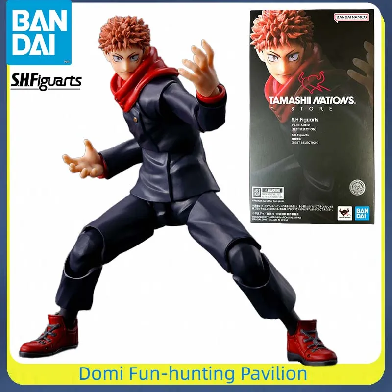

Bandai Original SHF Jujutsukaisen Anime Figure Yuji Itadori [BEST SELECTION] Joint Movable Model Finished Collectible Toys Gift