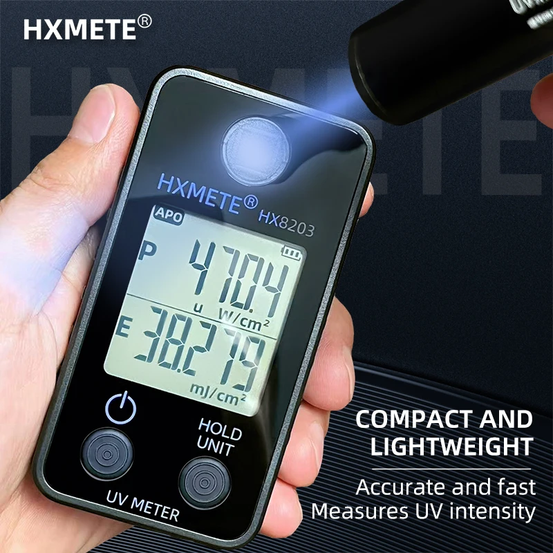 Цифровой измеритель освещенности ультрафиолетового излучения UVA UVB Измеритель ультрафиолетовой освещенности Тестер ультрафиолетовой энергии