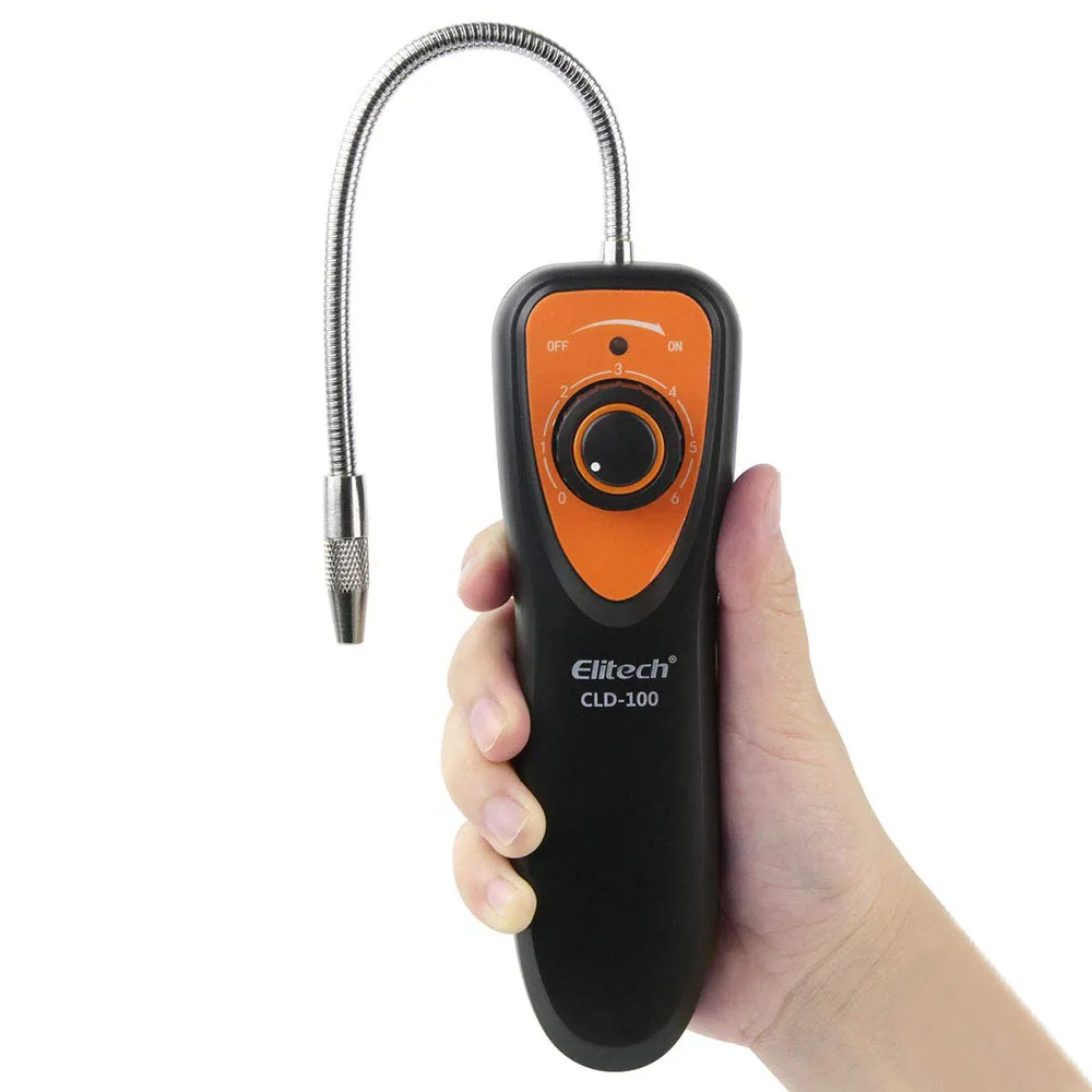 

CLD-100 High Sensitive Electronic Refrigerant Gas Leak Detector Elitech Brand