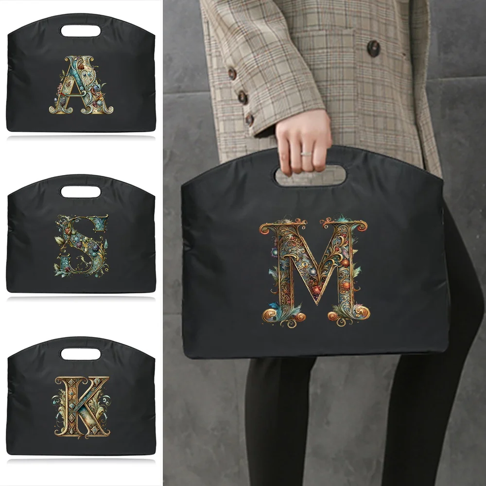 

Сумка-портфель для ноутбука и документов, женская, для работы и деловых поездок, серия Graphic Letter