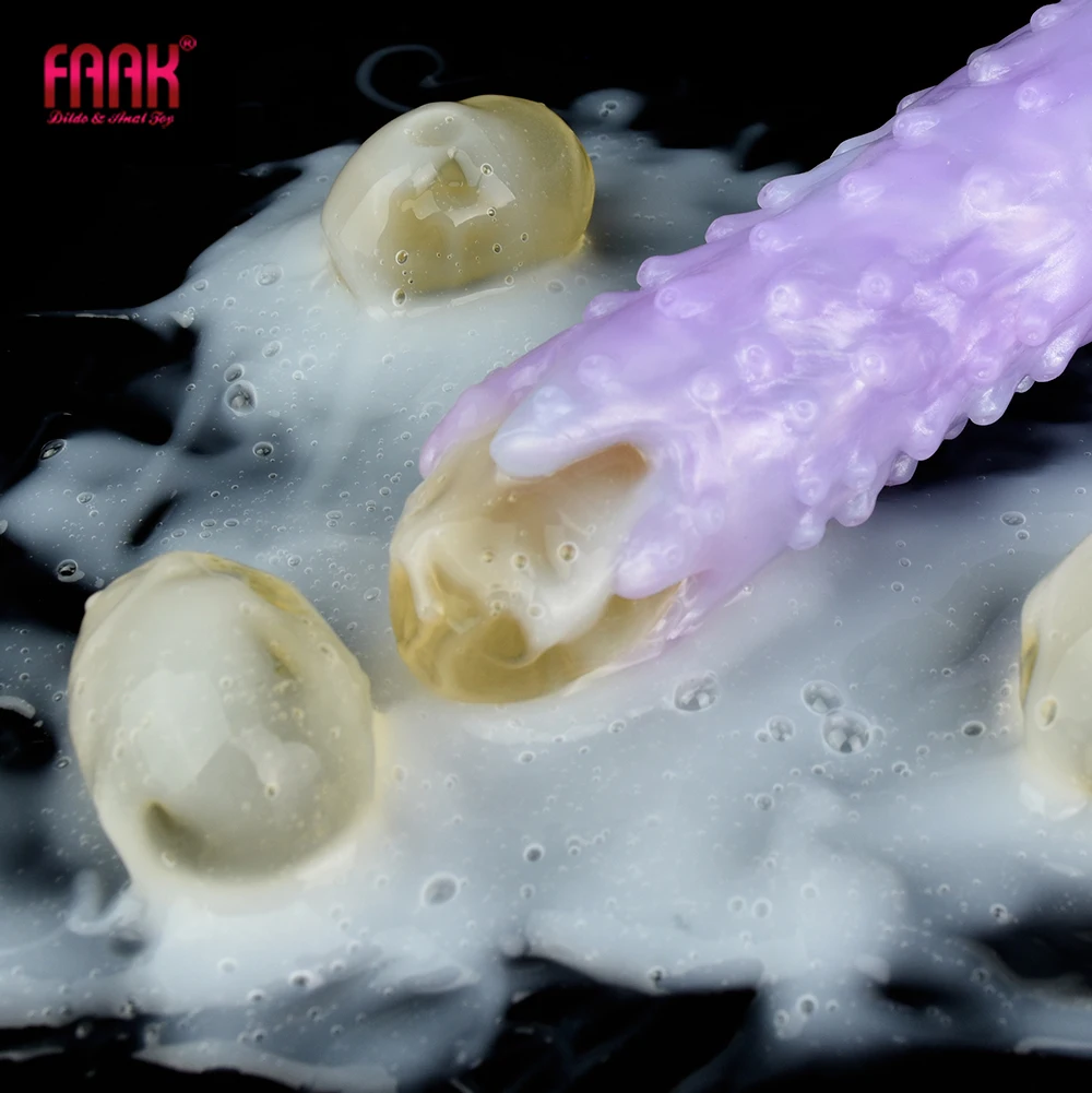 

FAAK Anal Sex Toys Diy gelatin Lay Eggs Fantasy Pneumatic Ovipositor Silicone Vaginal Balls Butt Plug Adult Games Masturbators