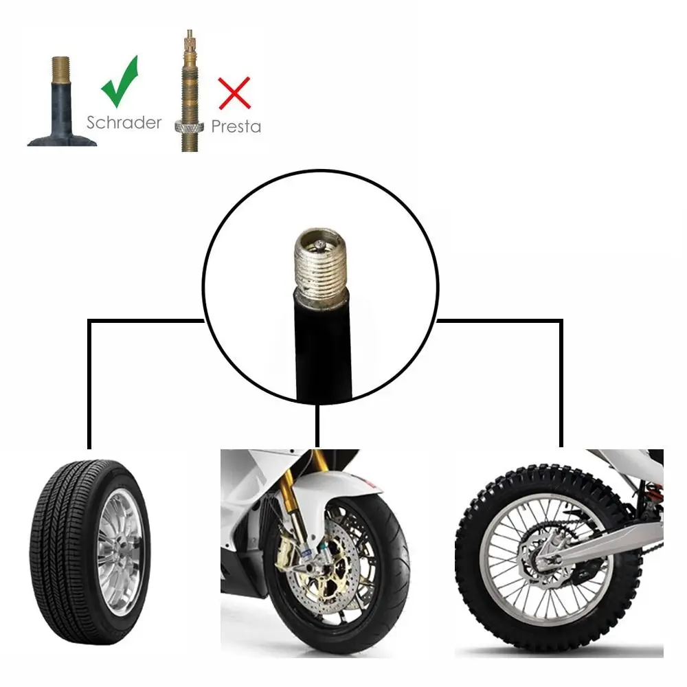 Riding Decoration Electric Scooter Bike Motorcycle Valve Stem Cap Protective Cover Dust-proof Cover Tyre Accessories