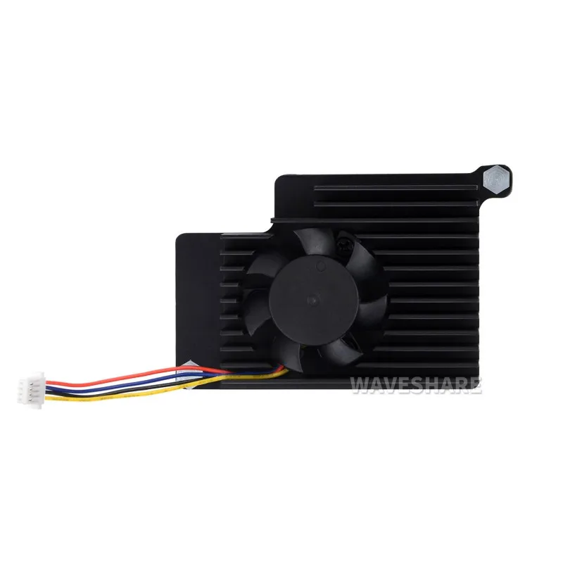 Waveshare Active Cooler for Raspberry Pi 5, Active Cooling Fan, Aluminium Heatsink, With Thermal Pads