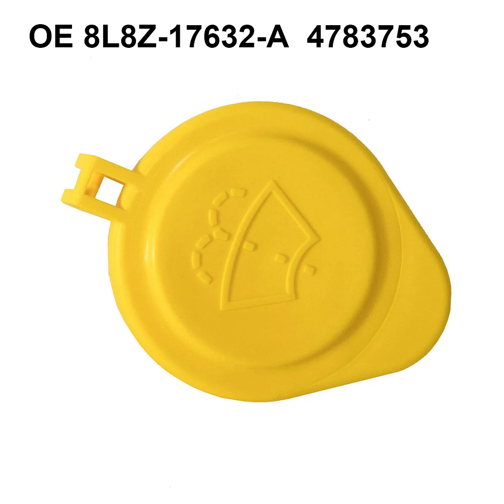 Hot Sale Wholesale 100% Brand New ​Washer Reservoir Cap Part Number：8L8Z-17632-A Plastic Washer Reservoir Cap Yellow