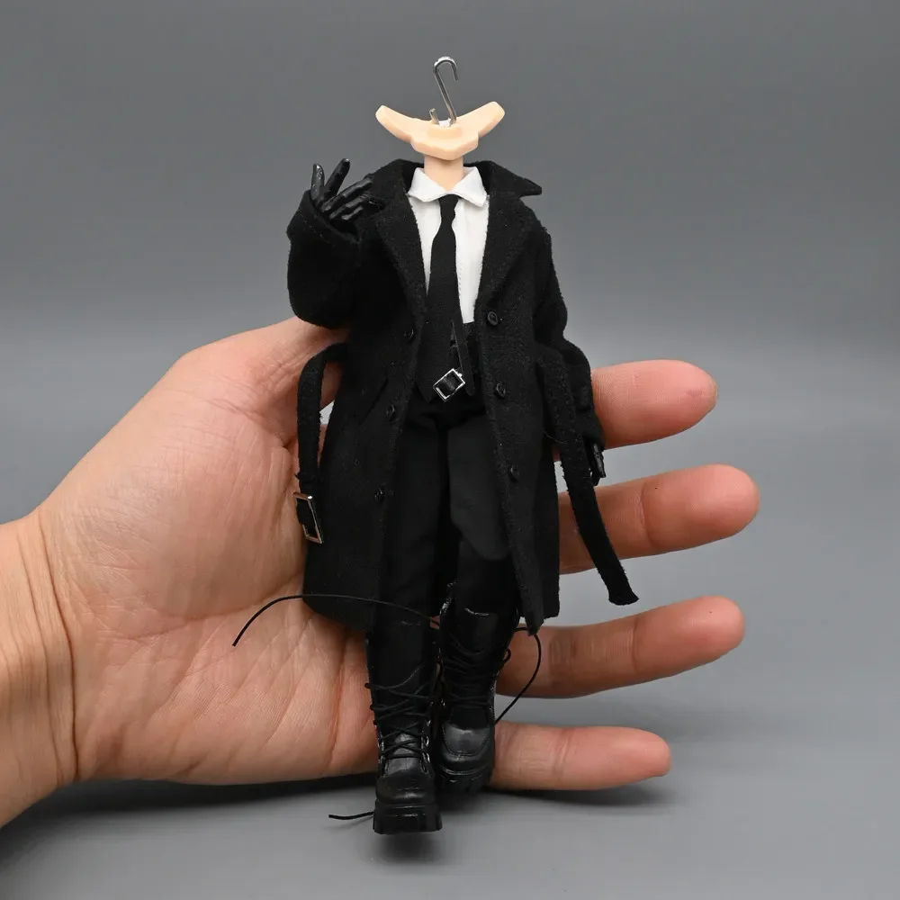 Maßstab 1:12, trendiger langer Windbreaker-Mantel, Hemd, Schuhmodell für 6'' Asi 3.0 Actionfiguren, Körperpuppen, Zubehör – Detail 29