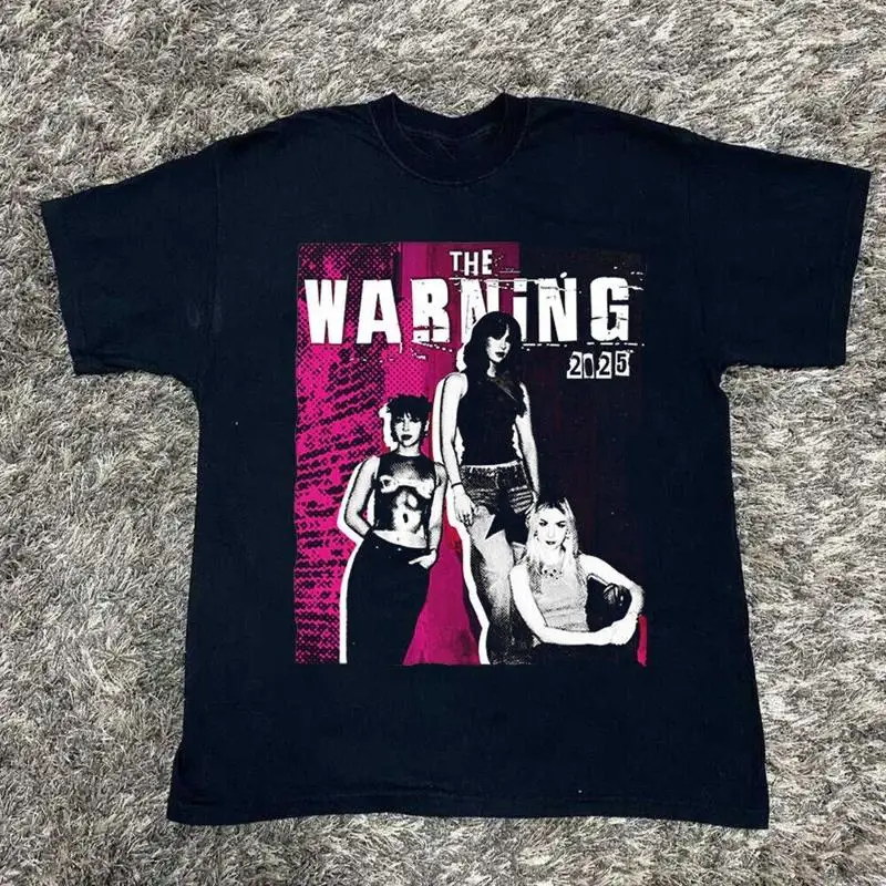 New The Warning band 2025 tour Gift For Fans Unisex S-5XL Shirt US865