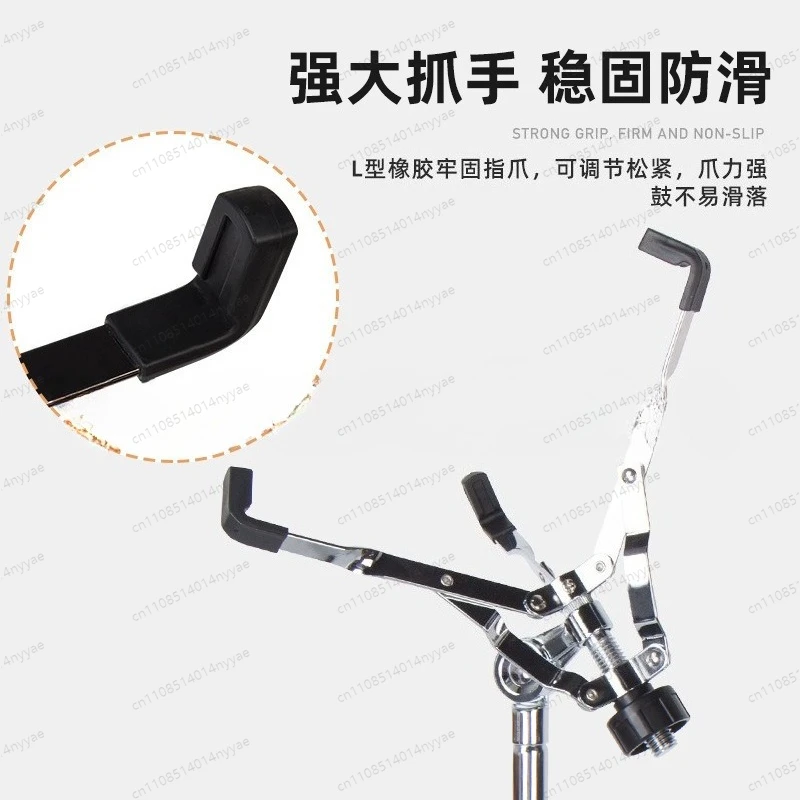 Drum Stand Adjustable Heavy Duty, Holder for Practice Pad 12 Inch Tom Tongue Drum, Snare Drum Stand