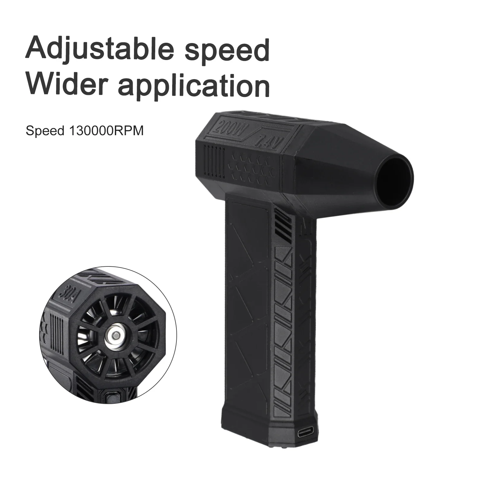 

Auto Parts Type-c Data Cable M S Industrial Duct Fan Part Name Turbojet Fan Super Strong Wind Speed ABS Voltage V