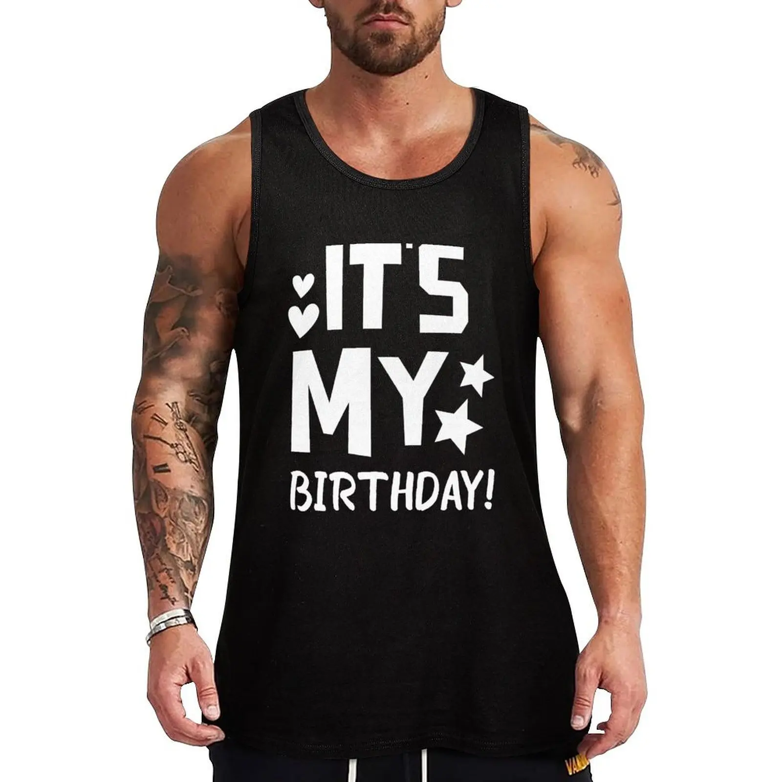 

Copy of It’s My Birthday Tank Top gym shirt men best selling products Vest male